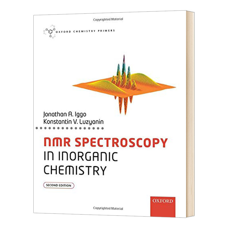 英文原版 NMR Spectroscopy in Inorganic Chemistry 核磁共振波谱在无机化学中的应用 英文版 进口英语原版书籍
