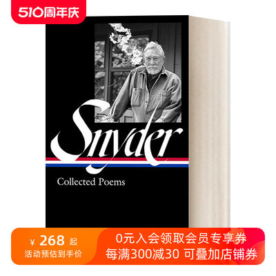 英文原版小说 Gary Snyder Collected Poems LOA #357 加里·斯奈德诗集 普利策诗歌奖得主 精装美国文库 英文版 进口英语原版书籍