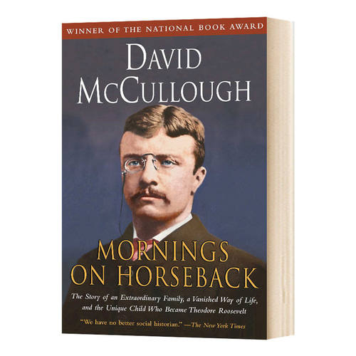 英文原版 Mornings on Horseback 青年西奥多罗斯福传记 英文版 进口英语书籍