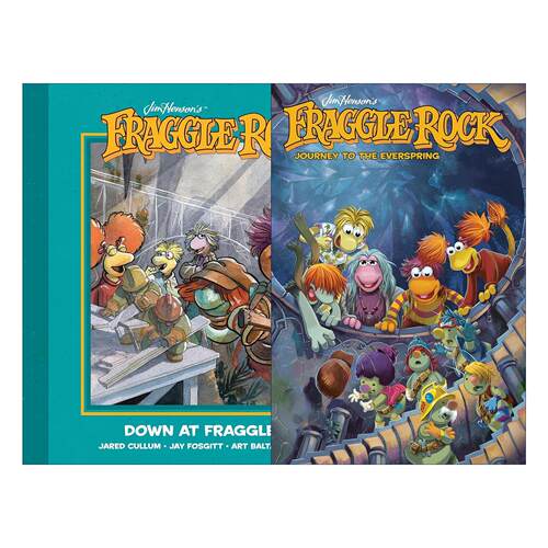 英文原版 Jim Henson's Fraggle Rock系列2册 布偶奇遇记 春游 儿童奇幻冒险漫画 英文版 进口英语原版书籍