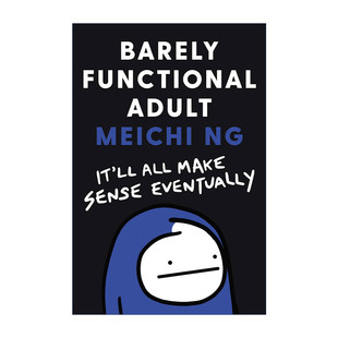 漫画 小废柴 Barely 英文原版 书籍 没啥功能 Adult 其实我很有用好吗 进口英语原版 英文版 精装 Functional