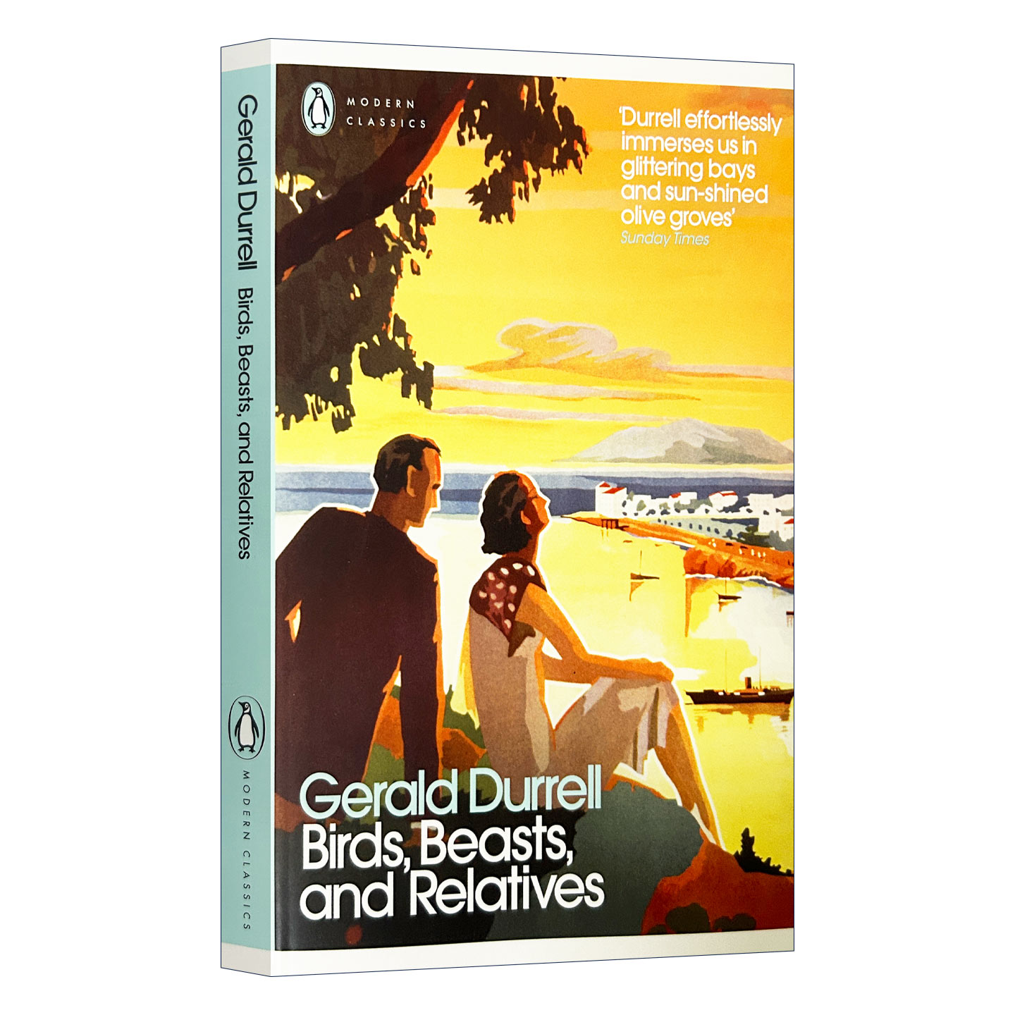 英文原版 Birds Beasts and Relatives 杰拉尔德?达雷尔 希腊三部曲2 桃金娘森林宝藏 企鹅现代经典 英文版 进口英语原版书籍