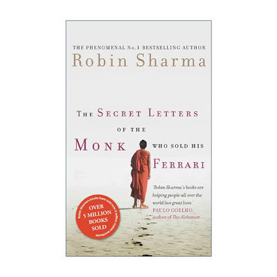 英文原版 The Secret Letters Of The Monk Who Sold His Ferrari 卖掉法拉利的高僧 秘密信件 罗宾·夏玛英文版进口英语原版书籍