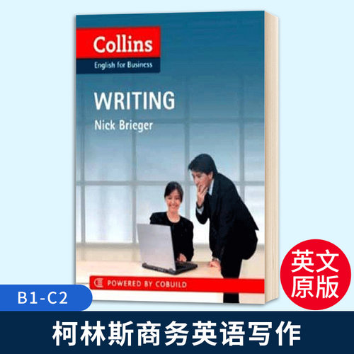 Collins Business Writing: B1-C2 柯林斯商务英语写作进口原版英文书籍