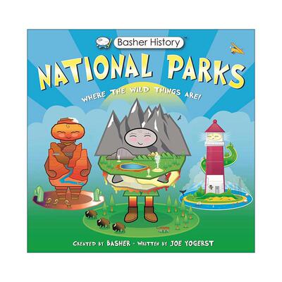 英文原版 Basher History National Parks 巴舍历史 国家公园 英文版 进口英语原版书籍