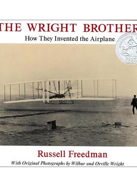 英文原版 The Wright Brothers 莱特兄弟传 飞机发明史 儿童科普百科 纽伯瑞奖得主Russell Freedman 英文版 进口英语原版书籍