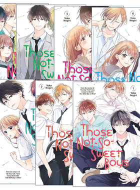 英文原版 Those Not-So-Sweet Boys 他们的日常微微苦涩系列7册 贫穷少女x问题儿童3人组 漫画 讲谈社 英文版 进口英语原版书籍