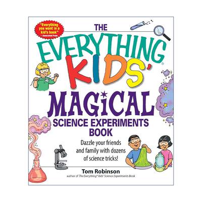英文原版 The Everything Kids' Magical Science Experiments Book 孩子的百宝箱 魔法科学实验书 英文版 进口英语原版书籍