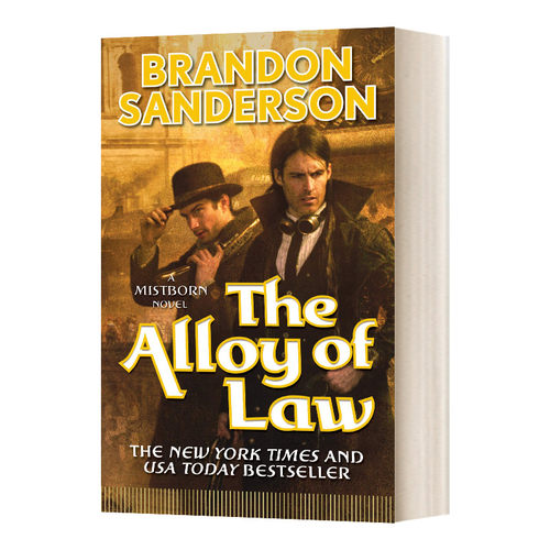 英文原版 The Alloy Of Law 迷雾之子 外传1 执法熔金 英文版 进口英语原版书籍