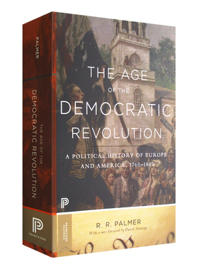 英文原版 The Age of the Democratic Revolution 民族革命年代 1760-1800欧洲与美国政治历史 英文版 进口英语原版书籍
