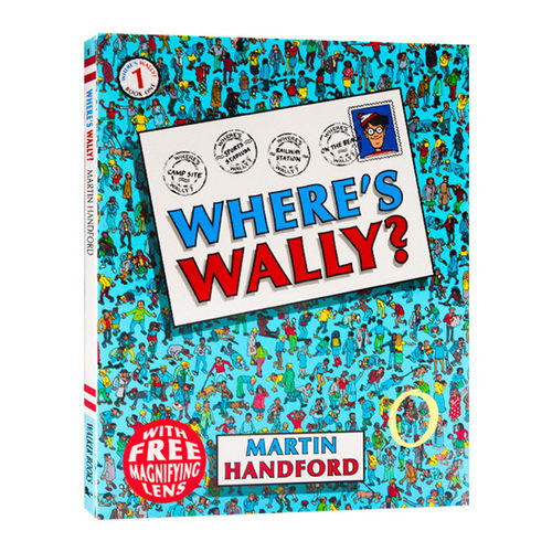 威利在哪里 Where's Wally 英文原版绘本 找一找 迷你书 培养孩子专注力观察力平装 英文版儿童英语启蒙绘本 进口原版书籍