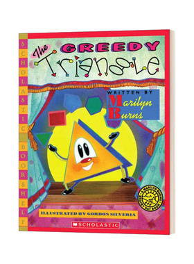 英文原版 Greedy Triangle, The (Bkshelf)  贪婪的三角形 Marilyn Burns 英文版 进口原版英文书籍
