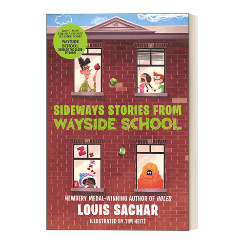 Sideways Stories from Wayside School 歪歪路小学1 荒诞故事进口原版英文书籍
