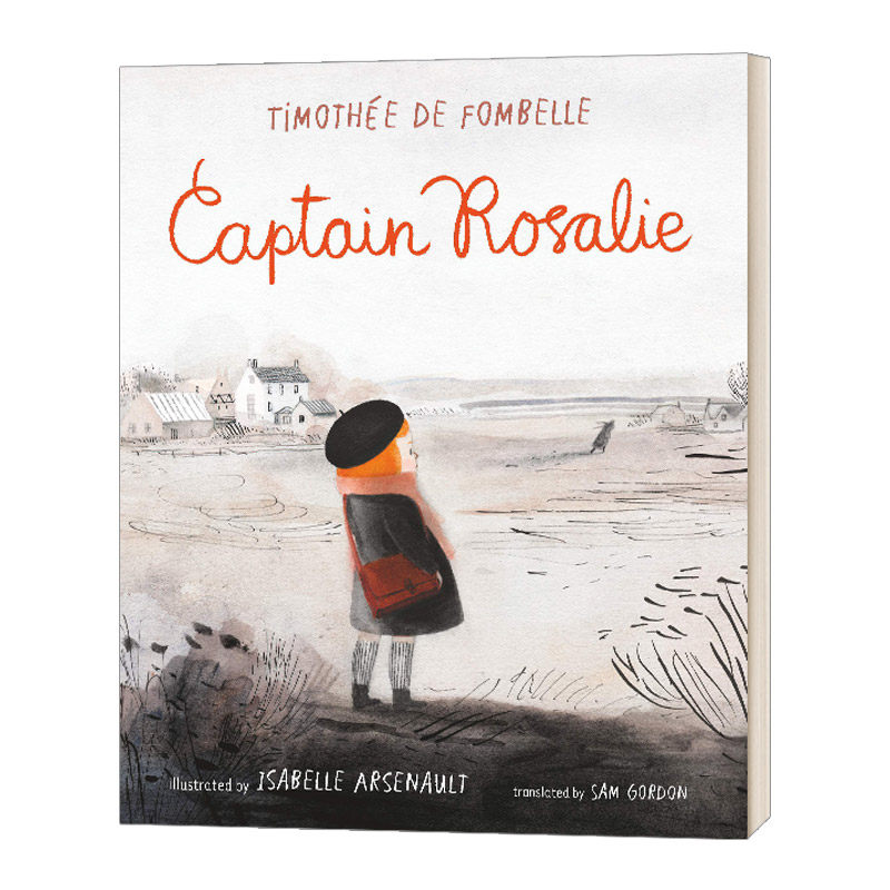 英文原版绘本 Captain Rosalie 队长罗莎莉 精装艺术绘本 英文版 进口英语原版书籍
