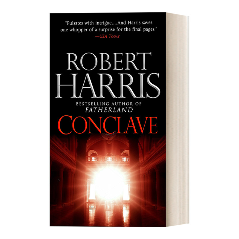 Conclave秘密会议英国国家图书奖短名单惊悚悬疑小说简装 Robert Harris进口原版英文书籍