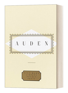 英文原版 Auden Poems Edited by Edward Mendelson 奥登诗选 W.H.Auden 人人图书馆口袋诗人系列 精装 英文版 进口英语原版书