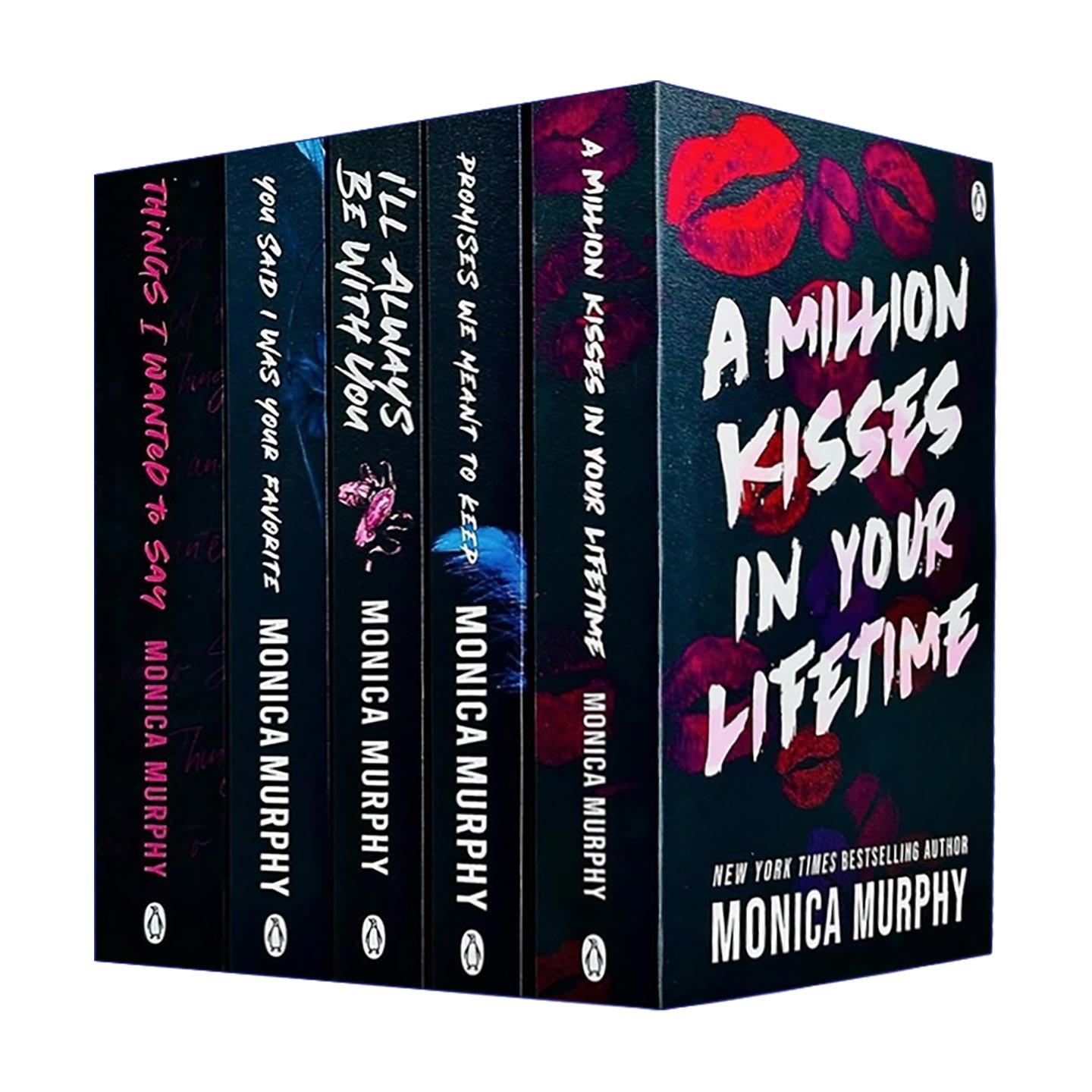 英文原版 Monica Murphy Lancaster Prep Series 莫妮卡?墨菲 兰卡斯特预科学校系列五册套装 纽约时报畅销言情系列 英文版