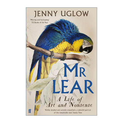 英文原版 Mr Lear 爱德华·利尔 艺术和荒唐的一生 英文版 进口英语原版书籍