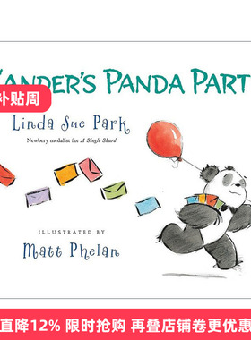 Xander's Panda Party 熊猫的生日派对 纽伯瑞作者进口原版英文书籍