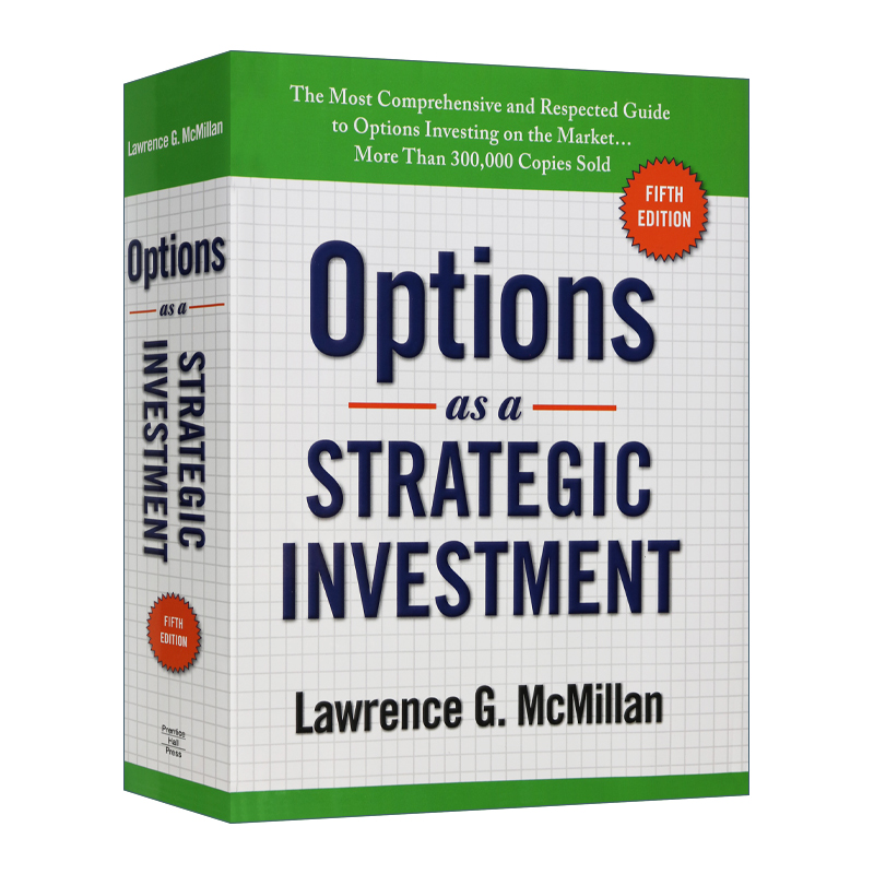 英文原版 Options as a Strategic Investment 期权投资策略 精装 进口原版英文书籍