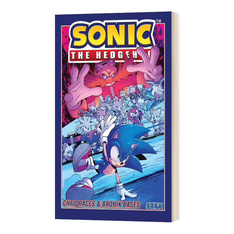 英文原版 Sonic the Hedgehog Vol 9刺猬索尼克第九卷音速小子卡通动漫系列英文版进口英语原版书籍