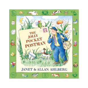 Postman 快乐 进口原版 Jolly 英文书籍 艾伦·阿尔伯格儿童绘本精装 Pocket 珍邮递员 The 袖