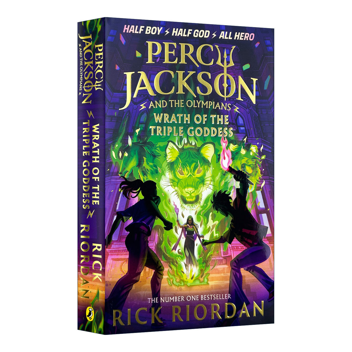 英文原版 Wrath of the Triple Goddess 三相女神之怒 Percy Jackson波西杰克逊第一季 奥林匹亚众神系列新书 精装限量版 英文版