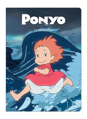 英文原版 Studio Ghibli Ponyo 30 Postcards 波妞 30张明信片 吉卜力工作室 英文版 进口英语原版书籍