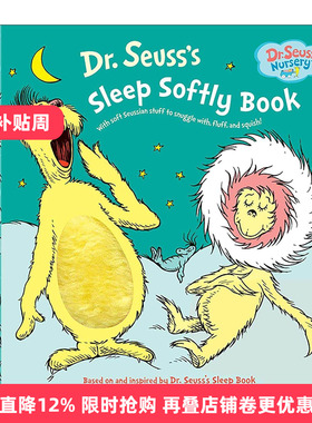 英文原版 Dr. Seuss's Sleep Softly Book 苏斯博士安眠之书 儿童经典精装绘本 幼儿睡前故事 英文版 进口英语原版书籍