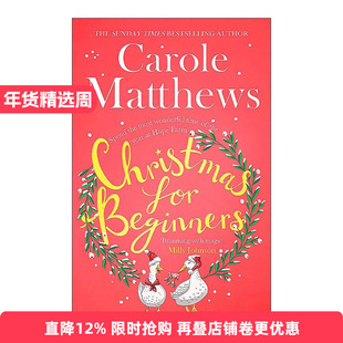 英文原版 Christmas for Beginners 圣诞节的农场故事 Carole Matthews 周日泰晤士报畅销小说 英文版 进口英语原版书籍