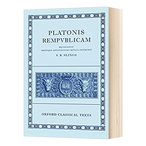 Plato Respublica (Greek Edition) 柏拉图的共和国 希腊语版进口原版英文书籍