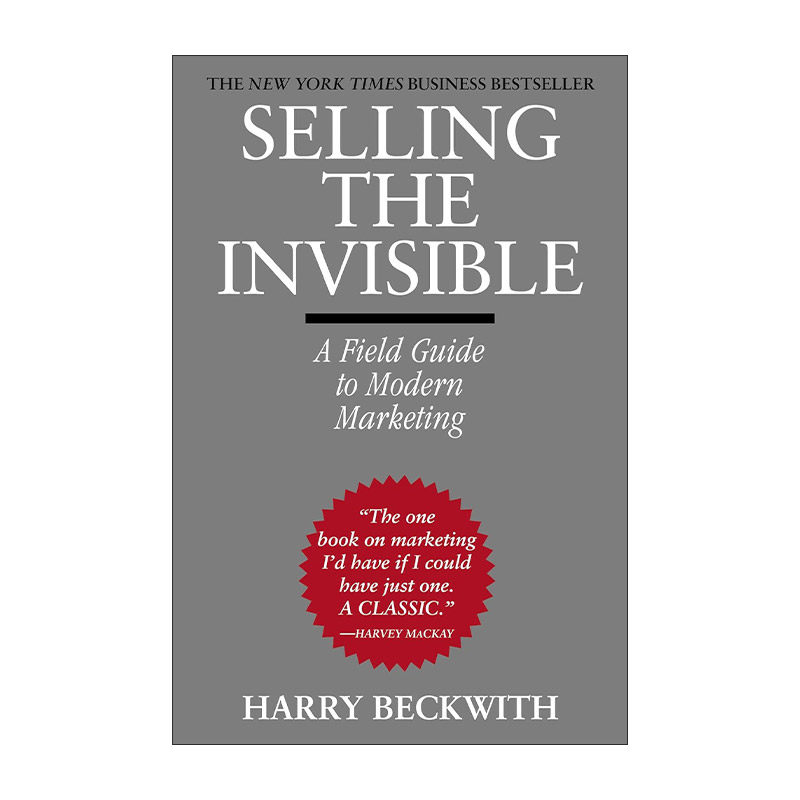 英文原版 Selling the Invisible 销售无形 现代企业营销手册 英文版 进口英语原版书籍