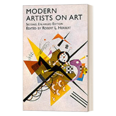 英文原版Modern Artists on Art  现代艺术家论艺术 设计学院初级必读进口书籍