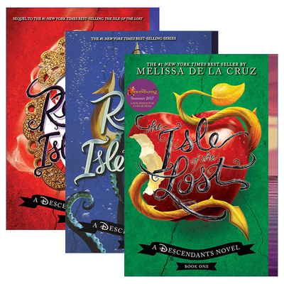英文原版 The Descendants 后裔系列3册 Isle of the Lost 儿童奇幻小说 Melissa de la Cruz 英文版 进口英语原版书籍