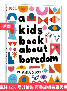 英文原版 A Kids Book Boredom 给孩子的书 厌倦 正念引导价值观培养 DK科普百科精装读物 英文版 进口英语原版书籍
