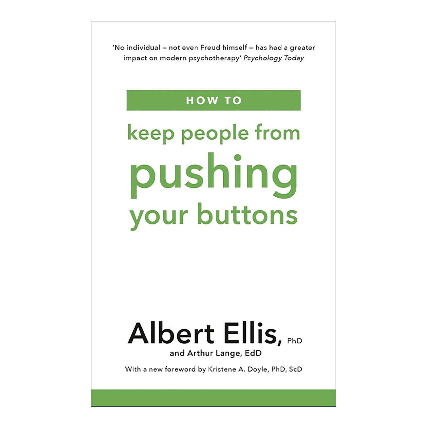 英文原版 How to Keep People From Pushing Your Buttons 我的情绪为何总被他人左右 英文版 进口英语原版书籍