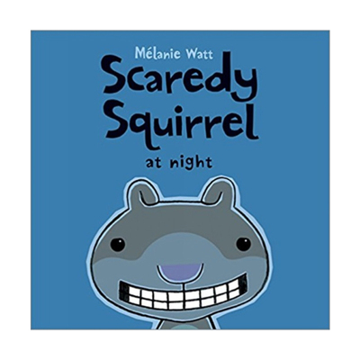 英文原版 Scaredy Squirrel at Night 小嘀咕怕睡觉 绘本 建立孩子内心安全感 英文版 进口英语原版书籍