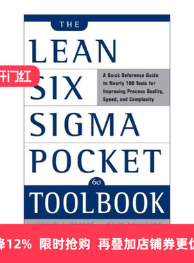英文原版 Lean Six Sigma Pocket Toolbook 精益六西格玛速查手册 英文版 进口英语原版书籍