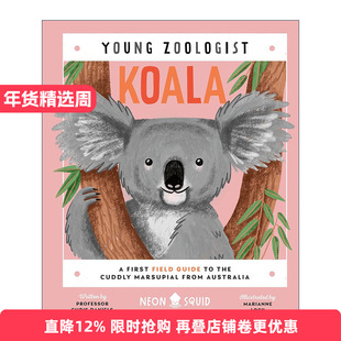 英文原版 Young Zoologist Koala 小动物学家 澳洲考拉 儿童科普百科绘本精装 英文版 进口英语原版书籍