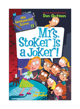 英文原版 My Weirder-est School 11 Mrs. Stoker Is a Joker 疯狂学校第五季11 英文版 进口英语原版书籍