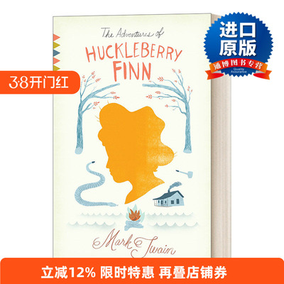 英文原版小说 The Adventures of Huckleberry Finn 哈克贝利 费恩历险记 Mark Twain马克吐温 英文版 进口英语原版书籍