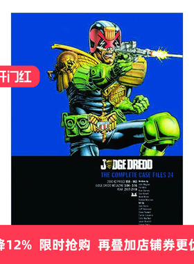 英文原版 Judge Dredd Case Files 24 特警判官 漫画合集24 英文版 进口英语原版书籍