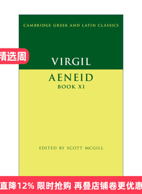 英文原版 Virgil Aeneid Book XI 维吉尔 埃涅阿斯纪 卷11 剑桥希腊拉丁语经典系列 原文加学者注释 英文版 进口英语原版书籍