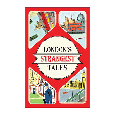 英文原版 London's Strangest Tales 伦敦怪奇故事集 非同寻常但真实的伦敦故事 英文版 进口英语原版书籍