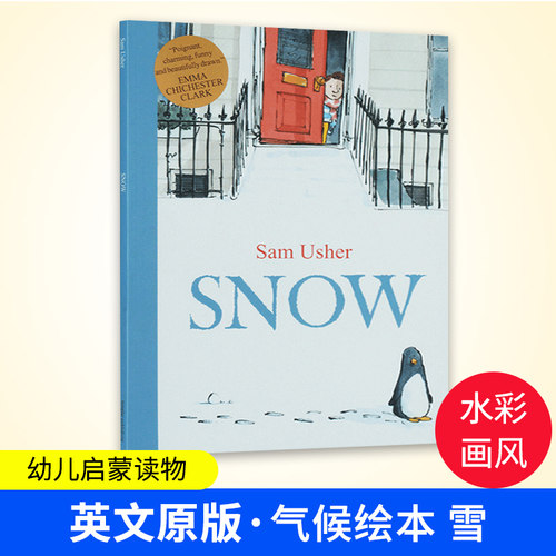 雪Snow英文原版气候绘本
