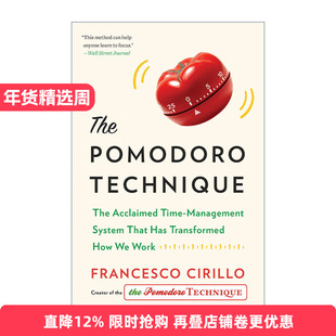 英文原版 The Pomodoro Technique 间歇高效率的番茄工作法 Francesco Cirillo 精装 英文版 进口英语原版书籍