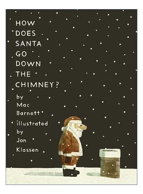 英文原版 How Does Santa Go Down the Chimney 圣诞老人是怎么从烟囱里下来的 儿童幽默搞笑绘本精装 英文版 进口英语原版书籍