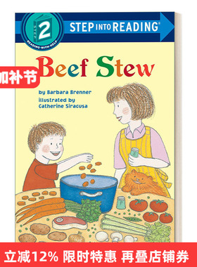 英文原版 Step into Reading 2 -Beef Stew 炖牛肉 兰登分级阅读2 英文版 进口英语原版书籍