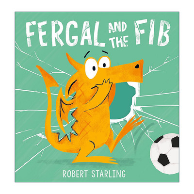 英文原版 Fergal and the Fib 小恐龙费格尔与费比 说谎 儿童友谊主题品格培养绘本 英文版 进口英语原版书籍