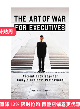 英文原版 The Art of War for Executives 高管的孙子兵法 领导学 商业管理 Donald G. Krause 英文版 进口英语原版书籍